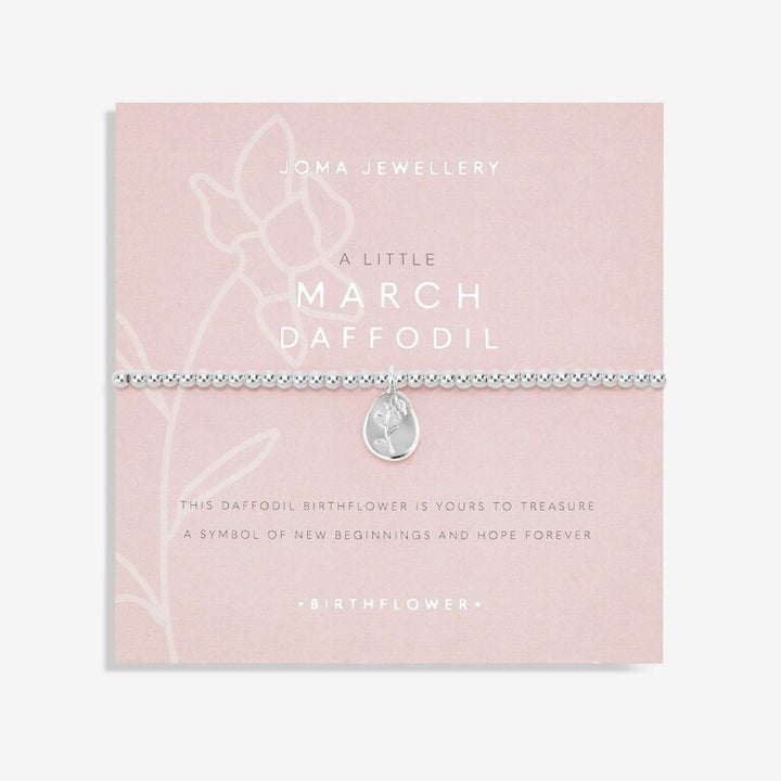 BIRTHFLOWER A LITTLE 'MARCH' BRACELET