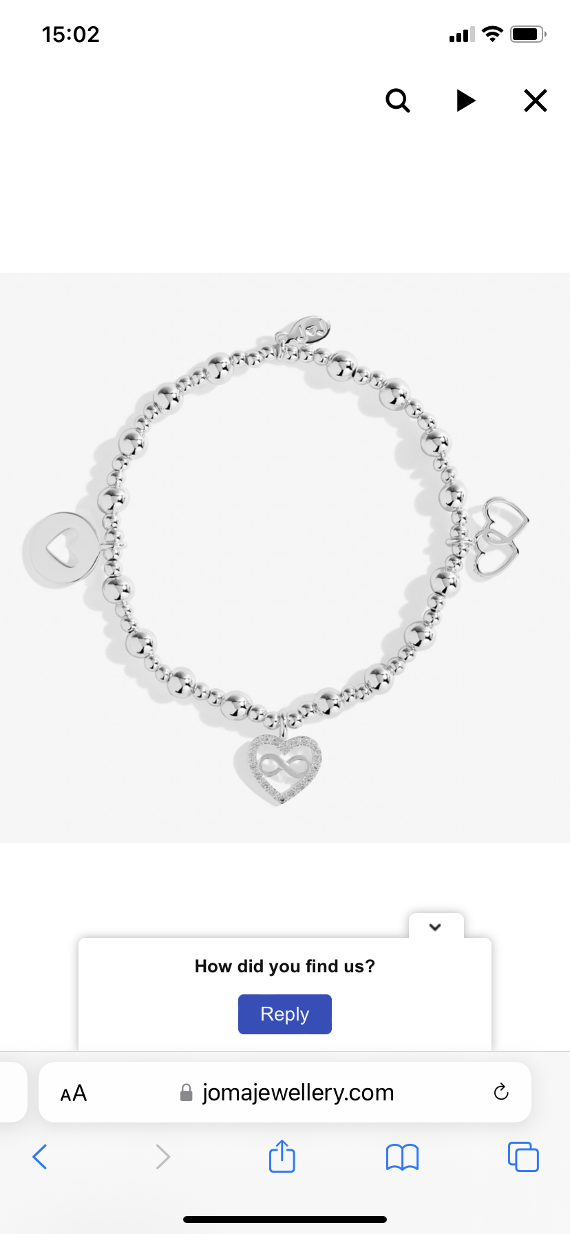 LIFE'S A CHARM 'LOVELY FRIEND' BRACELET