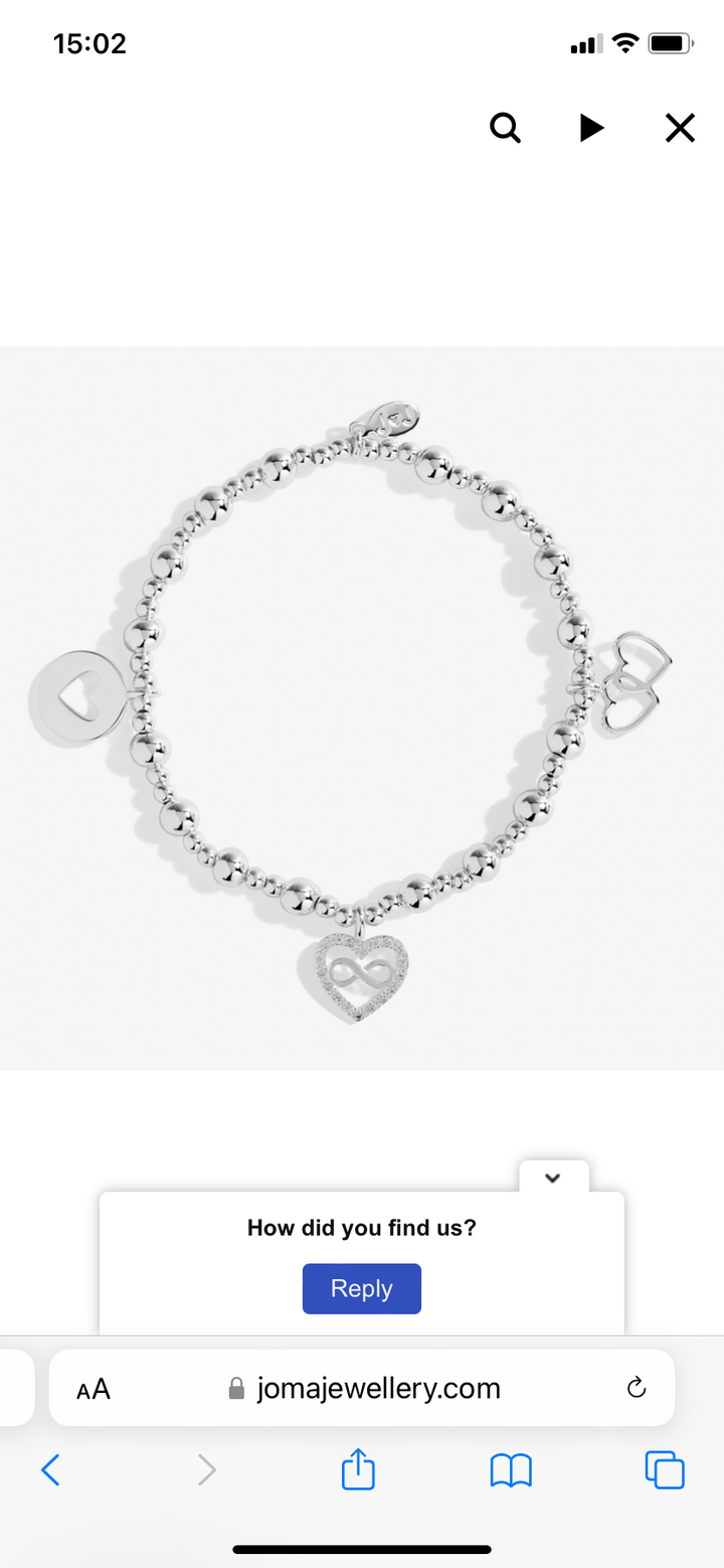 LIFE'S A CHARM 'LOVELY FRIEND' BRACELET